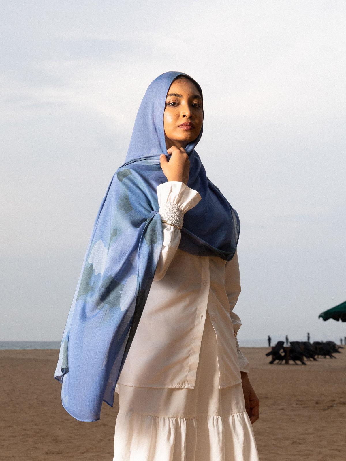 Misty Tulip - Printed Modal Hijab