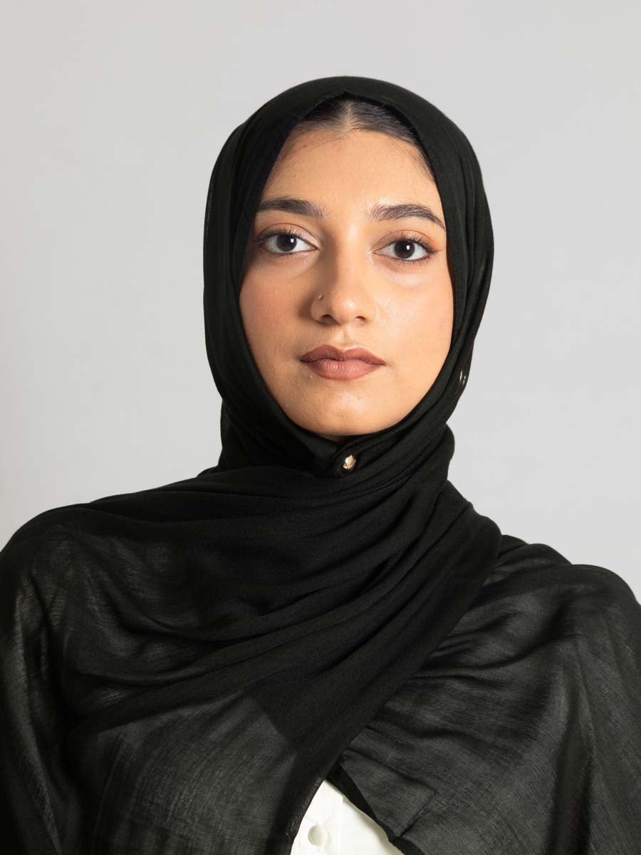Black - Modal Hijab