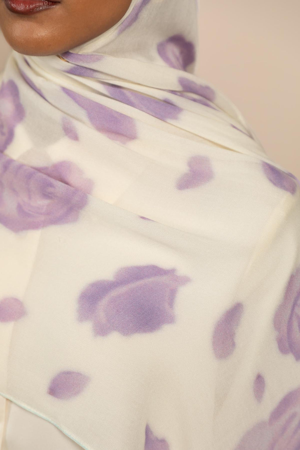 English Rose - Printed Modal Hijab