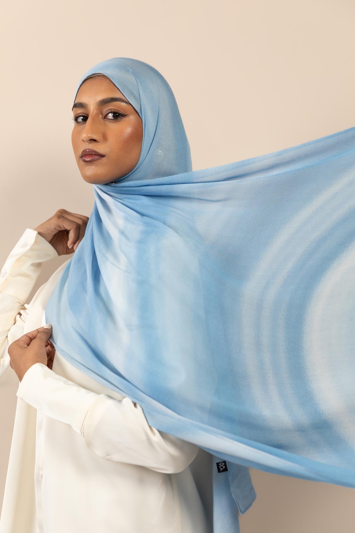 Sky Sediment - Printed Modal Hijab