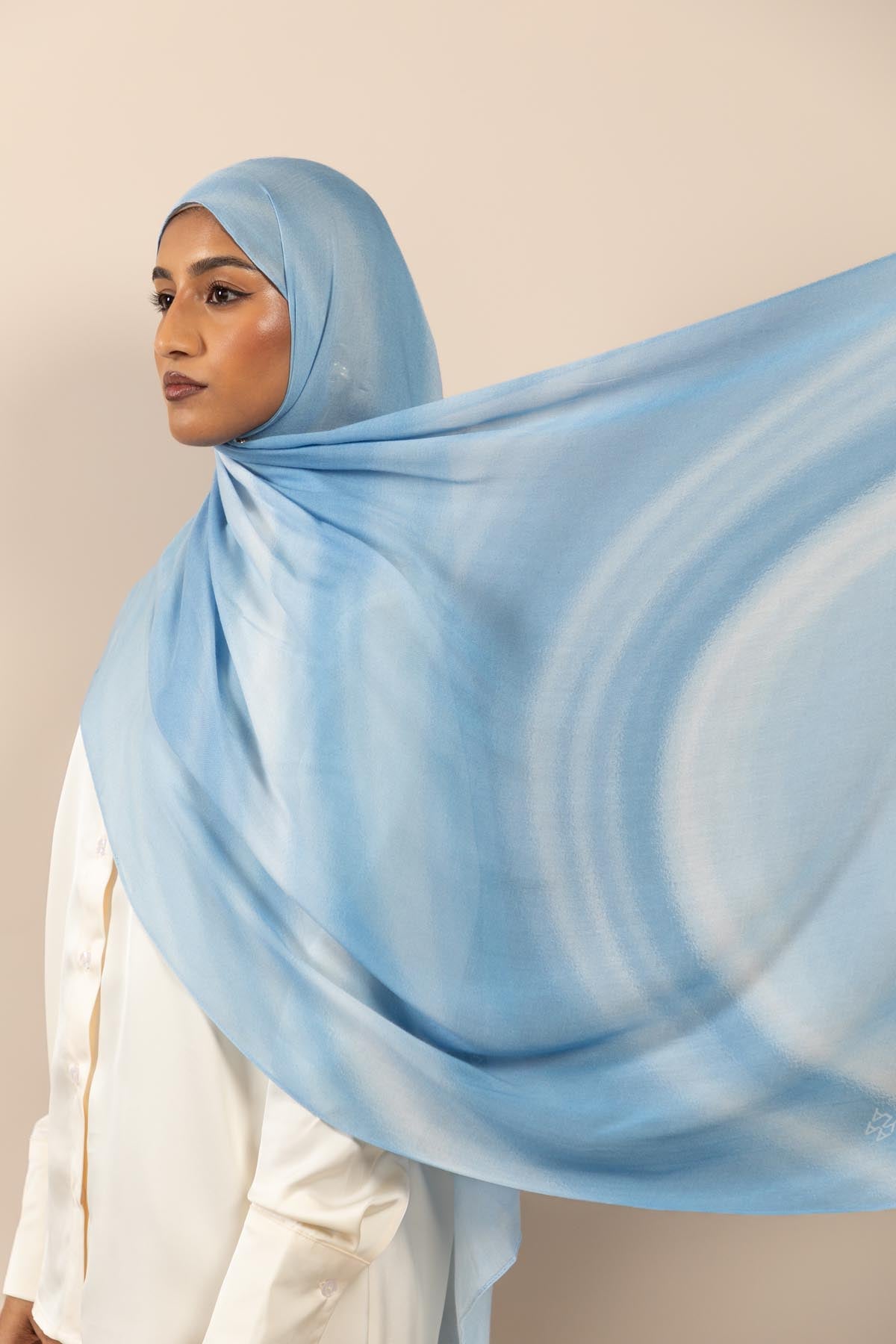 Sky Sediment - Printed Modal Hijab